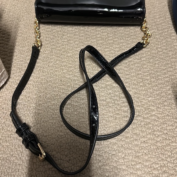 Black Patton leather with a Burberry like detail - Picture 2 of 3